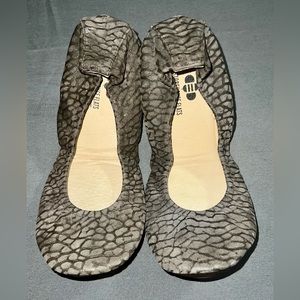 Storehouse Flats - brown crocodile